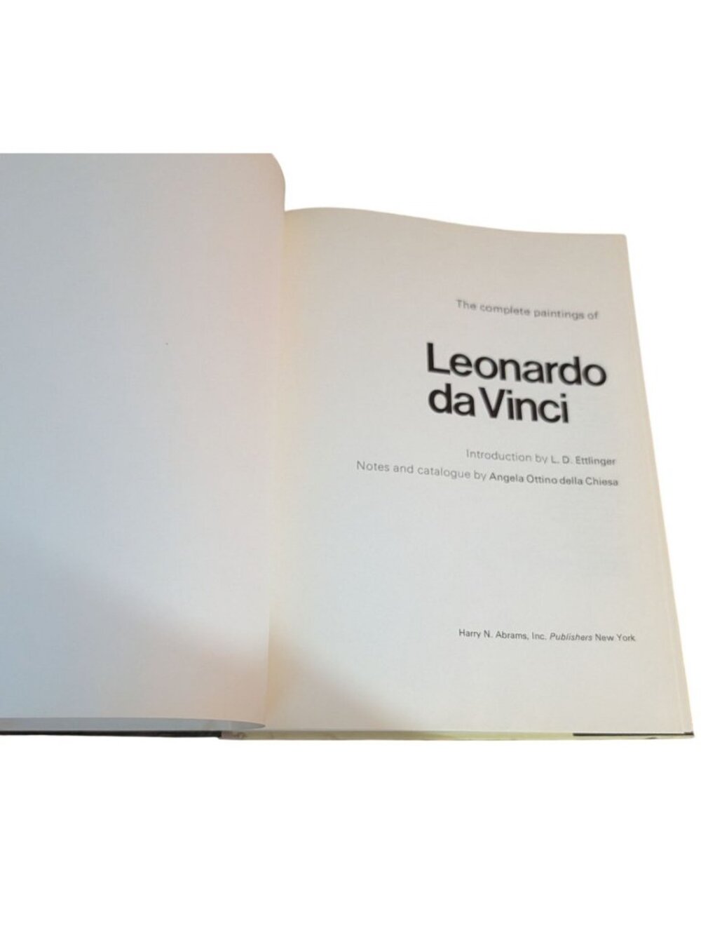 The Complete Paintings Of Leonardo Da Vinci Hardcover 1967 by Harry N. Abrams - Picture 3 of 13